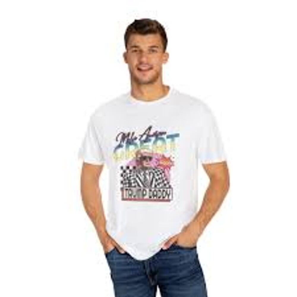 Gildan DryBlend 'Make America Great Again' Trump Daddy Crewneck T-Shirt Size M